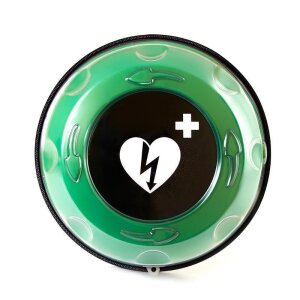 Rotaid Plus AED Wandschrank - Innen und Aussen komplett grün