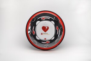 Rotaid Plus AED Wandschrank - Innen und Aussen transparent-rot