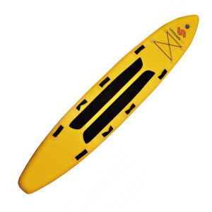 Lifeguard Pro aufblasbares Rettungsbrett, gelb