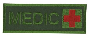 Medic mit Kreuz Oliv/Rot Klett