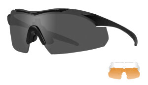 Wiley X Vapor Comm 2.5 Sonnenbrille Set Grau/Klar/Orange