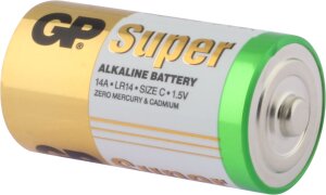 LR14 Super Alkaline C 1.5V - 2 Batterien
