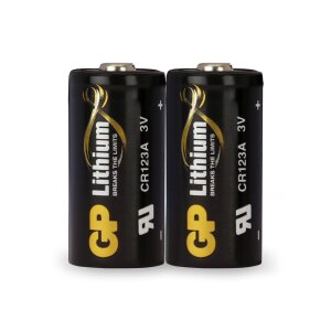 CR123A Batterie AED GP Lithium - 2 Stück