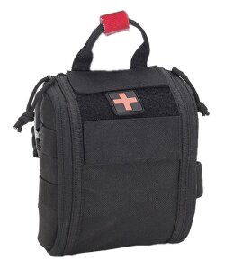 Elite Bags Compact taktisches Oberschenkel-Holster, schwarz
