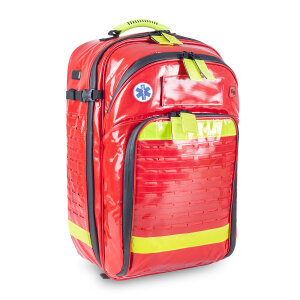 Elite Bags Paramed XL AED O2 Notfallrucksack, Plane, rot