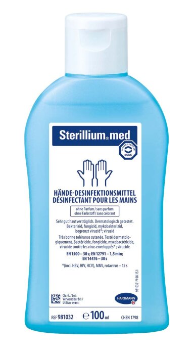 Sterillium med Händedesinfektion 100ml Taschenflasche